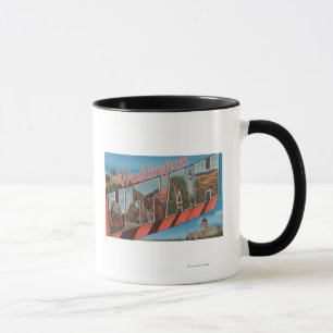 Washington, Utah - Large Letter Scenes Mug