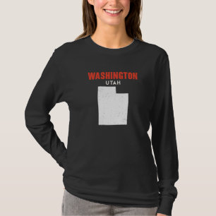 Washington Utah USA State America Travel Utahan T-Shirt