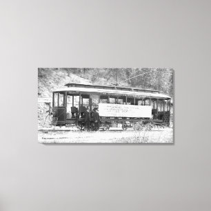 Washington Water Power Co. Trolly Canvas Print