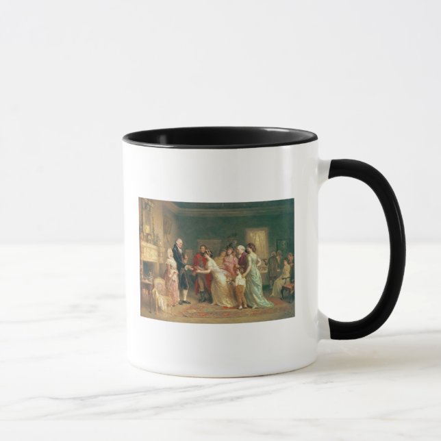 Washington's Birthday, 1798 Mug (Right)