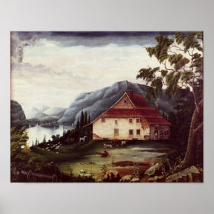 Washington's headquarters at Newburgh Poster