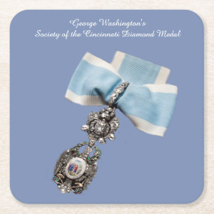 Washington's Society of the Cincinnati coasters