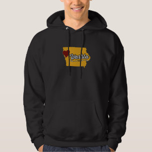 WASHTA IOWA IA USA  Cute Souvenir Merch  US City S Hoodie
