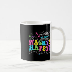 Washy Happy Traveling Beach Trip Ship Tour Cruisin Coffee Mug