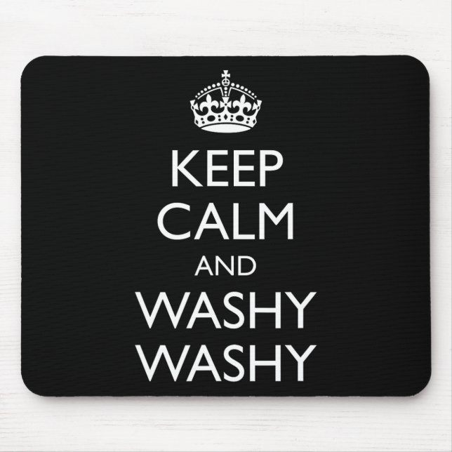 Washy Washy Cruise  Mouse Pad (Front)