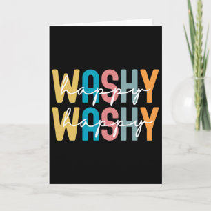Washy Washy Funny Ship Washy Washy Cruise 3 Card