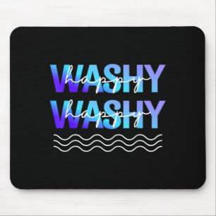 Washy Washy Funny Ship Washy Washy Cruise Mouse Pad