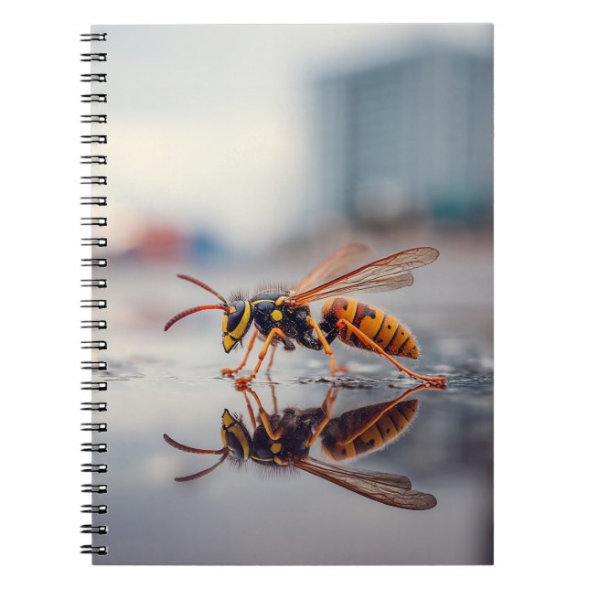 Wasp City Reflection Notebook (Front)