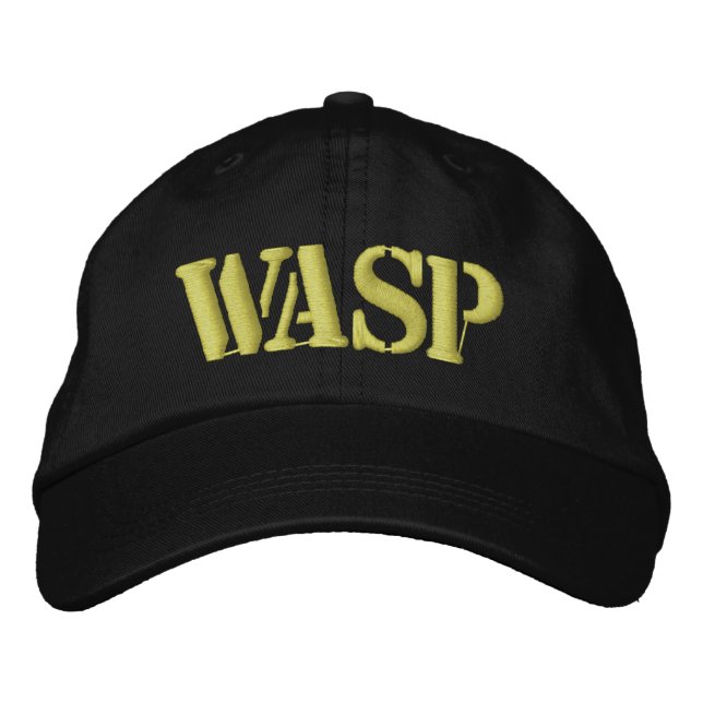 WASP EMBROIDERED HAT (Front)