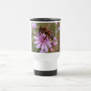 Wasp Flying Toward You Travel Mug