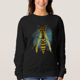 Wasp Insects and Invertebrates Life  1 Sweatshirt