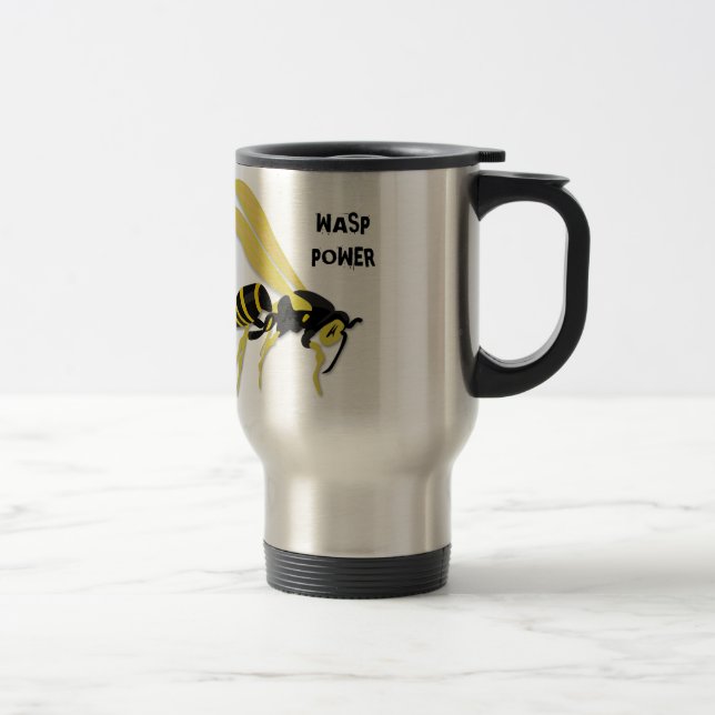 WASP POWER TRAVEL MUG (Right)