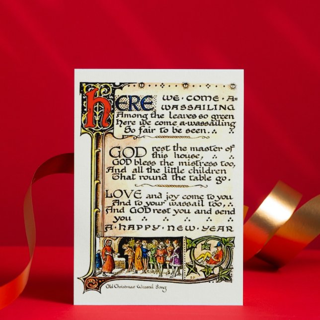 Wassail Holiday Card (Creator Uploaded)