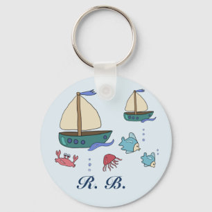 Wasserbild personalisiert key ring