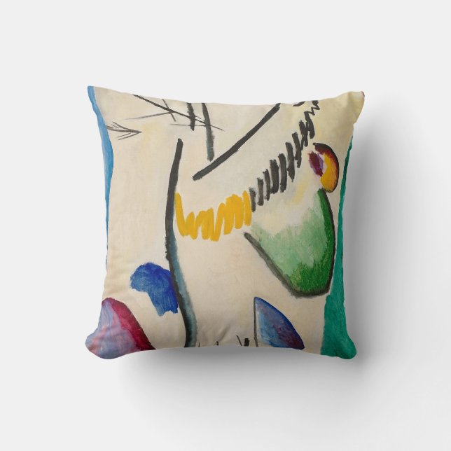 Wassily Kandinsky Abstract Artwork Cushion (Front)