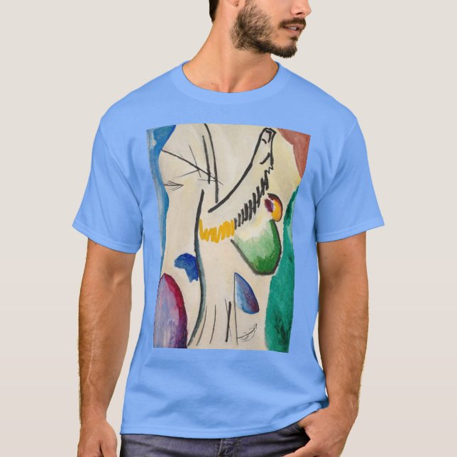 Wassily Kandinsky Abstract Artwork T-Shirt (Front)