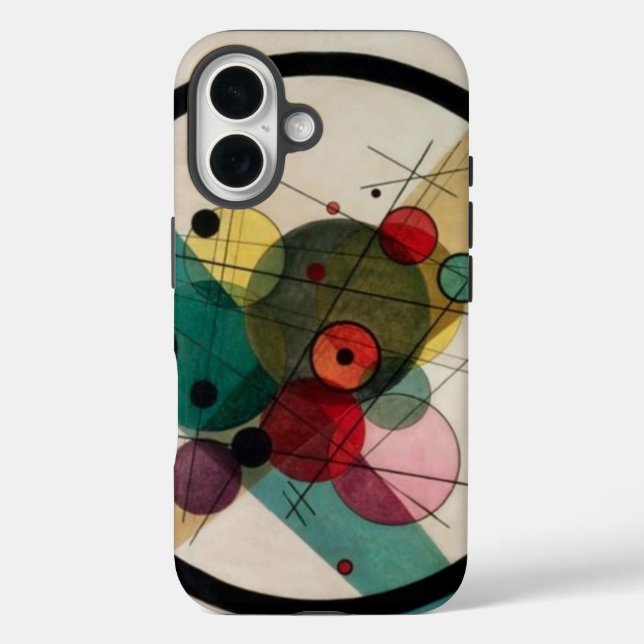 Wassily Kandinsky Abstract Circles Case-Mate iPhone Case (Back)