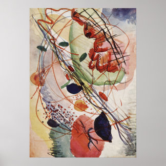 Wassily Kandinsky Aquarelle Print Abstract Paiting
