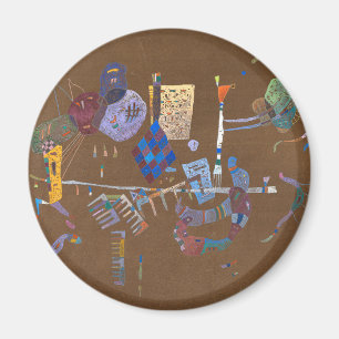Wassily Kandinsky around line Magnet