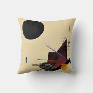 Wassily Kandinsky artwork, Black Relationship, Cushion