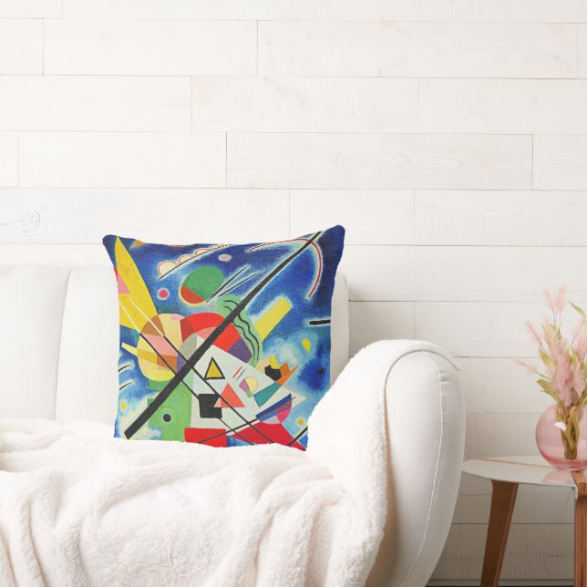 Wassily Kandinsky - Blue Painting, Cushion (Couch)