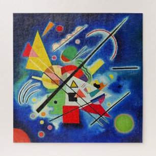 Wassily Kandinsky - Blue Painting, Jigsaw Puzzle