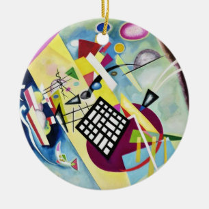 Wassily Kandinsky Ceramic Tree Decoration