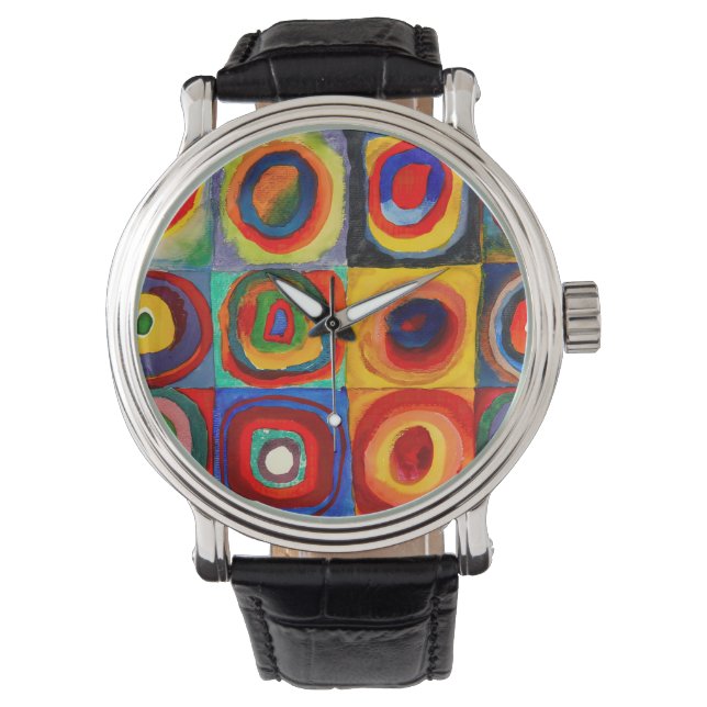 Wassily Kandinsky circles Watch (Front)