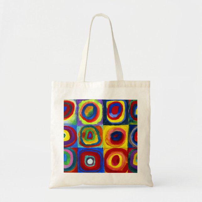 Wassily Kandinsky Color Study Tote Bag (Front)