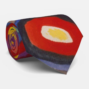 Wassily Kandinsky Colour Study of Squares Circles Tie