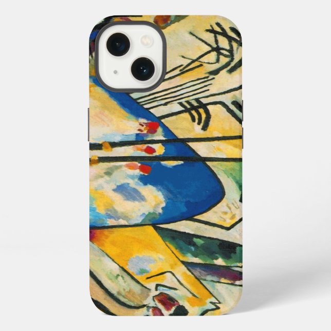 Wassily Kandinsky Composition IV iPhone Case (Back)
