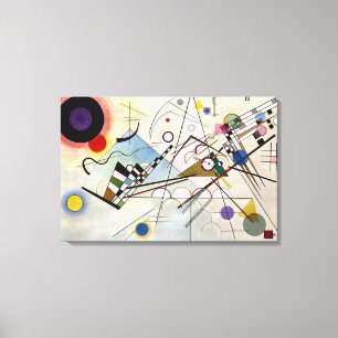 WASSILY KANDINSKY - Composition VIII 1923 Canvas Print