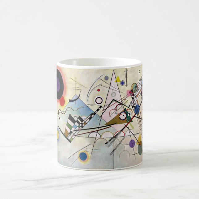 WASSILY KANDINSKY - Composition VIII 1923 Coffee Mug (Center)