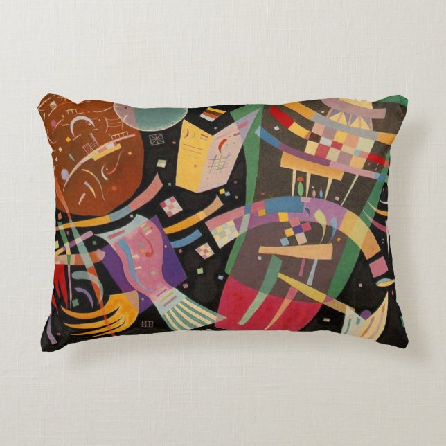 Wassily Kandinsky - Composition X, 1939 Decorative Cushion (Front)