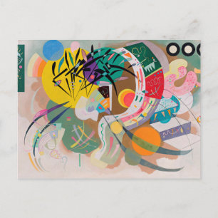 WASSILY KANDINSKY - Dominant curve Postcard