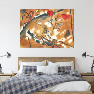 Wassily Kandinsky - Draft for ‘Composition II’ Canvas Print