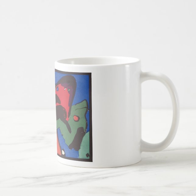 Wassily Kandinsky Franz Marc Blue Rider Painting Coffee Mug (Right)