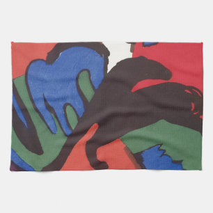 Wassily Kandinsky Franz Marc Blue Rider Painting Tea Towel