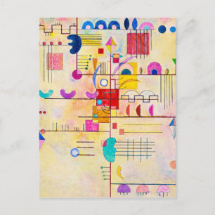 Wassily Kandinsky - Graceful Ascent Postcard