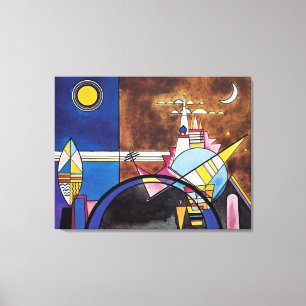 Wassily Kandinsky - Great Gate Of Kiev Abstract Canvas Print