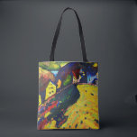 Wassily Kandinsky. Houses at Murnau. Expressionism Tote Bag<br><div class="desc">Wassily Kandinsky "Houses at Murnau" tote bag.</div>