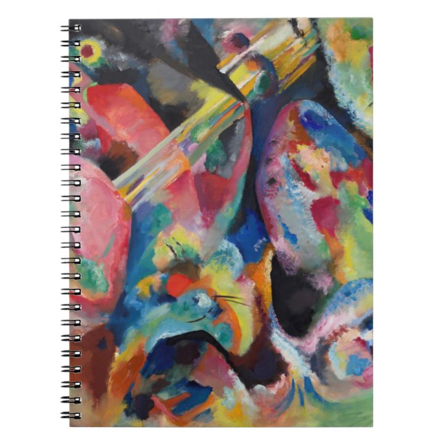 Wassily  Kandinsky Improvisation Flood (1914) Notebook (Front)