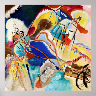 Wassily Kandinsky   Improvisation No. 30 - 1913 Poster