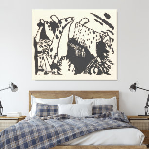 Wassily Kandinsky - Klänge Canvas Print