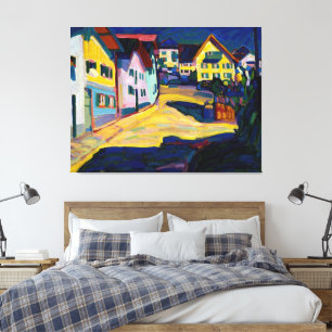 Wassily Kandinsky - Murnau, Burggrabenstrasse Canvas Print