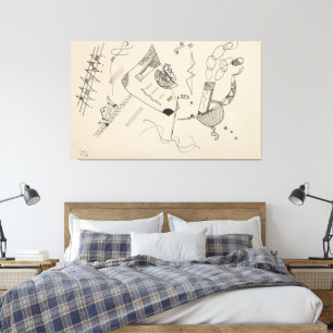 Wassily Kandinsky - Ohne Titel (1940) Canvas Print