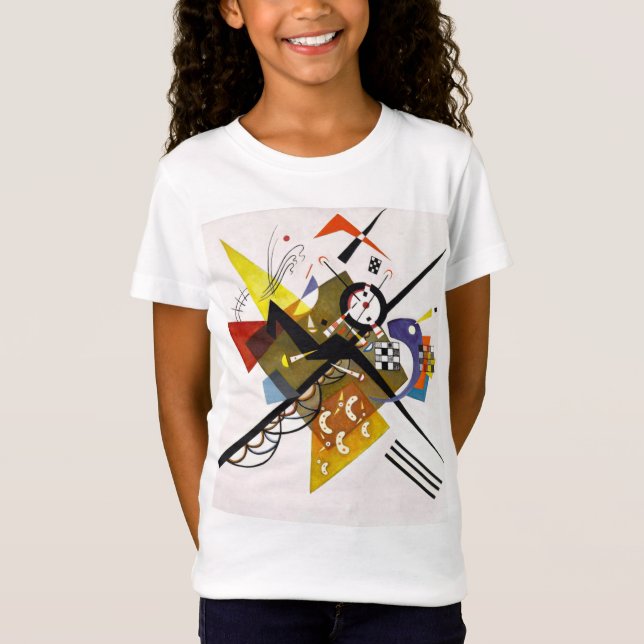 Wassily Kandinsky  On White II T-Shirt (Front)