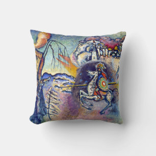 Wassily Kandinsky - Saint George & The Horsemen Cushion