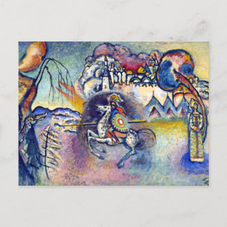 Wassily Kandinsky - Saint George & The Horsemen Postcard