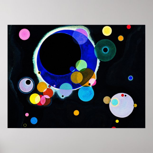Wassily Kandinsky - Several Circles Poster (Front)